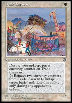 Trade Caravan (1) (Homelands) Light Play - Nick Nack's Full Frontal Attack