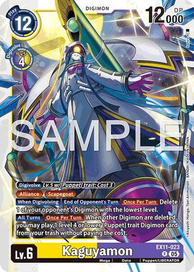 Kaguyamon (Dawn of Liberator) Near Mint - Nick Nack's Full Frontal Attack