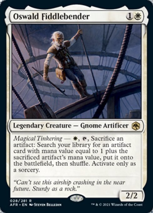 Oswald Fiddlebender (Adventures in the Forgotten Realms) Near Mint - Nick Nack's Full Frontal Attack