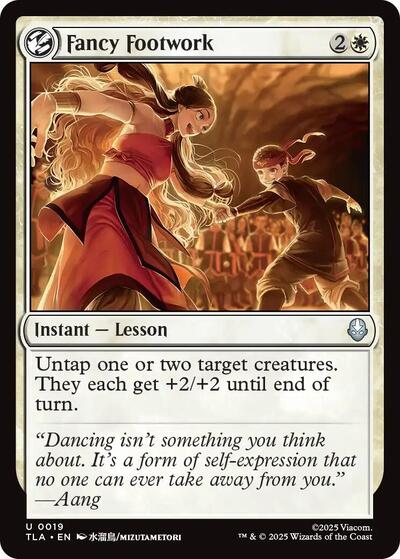Fancy Footwork (Avatar: The Last Airbender) Near Mint - Nick Nack's Full Frontal Attack