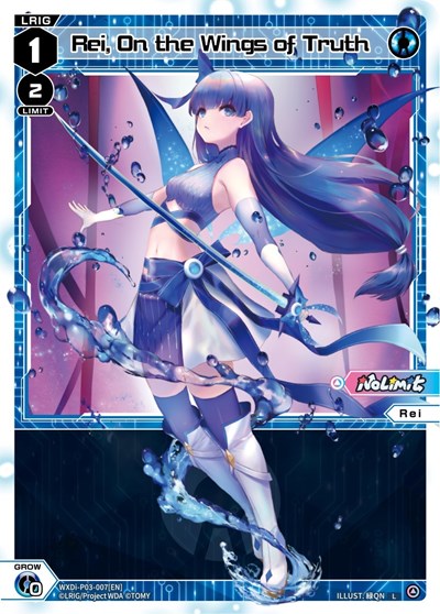 Rei, On the Wings of Truth (Standup Diva) Near Mint