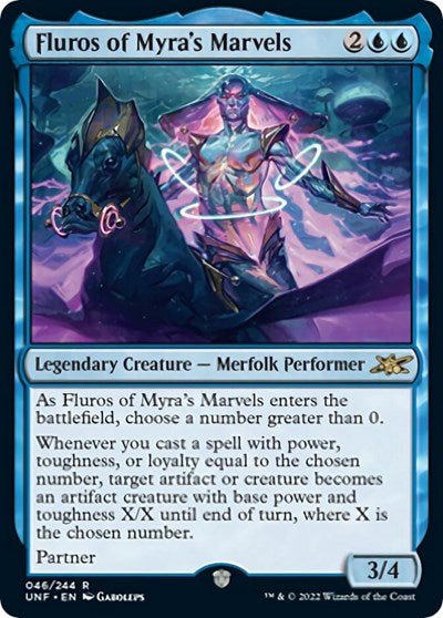 Fluros of Myra's Marvels (Unfinity) Near Mint - Nick Nack's Full Frontal Attack