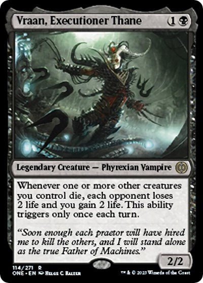 Vraan, Executioner Thane (Phyrexia: All Will Be One) Near Mint - Nick Nack's Full Frontal Attack