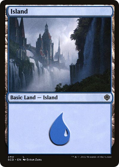 Island (340) (Commander 2022 Starter Decks) Near Mint - Nick Nack's Full Frontal Attack