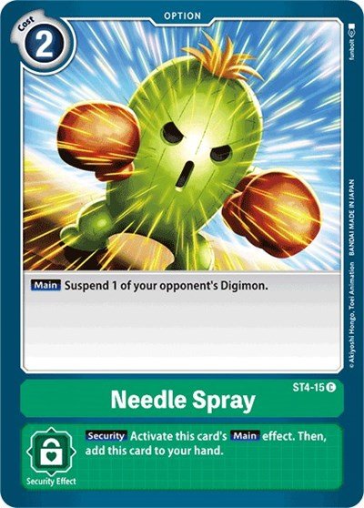 Needle Spray (Starter Deck 04: Giga Green) Near Mint - Nick Nack's Full Frontal Attack