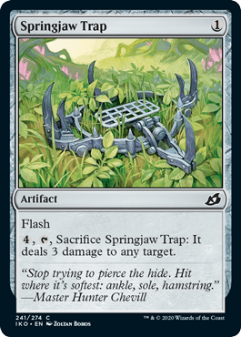 Springjaw Trap (Ikoria: Lair of Behemoths) Near Mint - Nick Nack's Full Frontal Attack