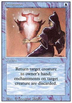 Unsummon (Revised) Near Mint - Nick Nack's Full Frontal Attack