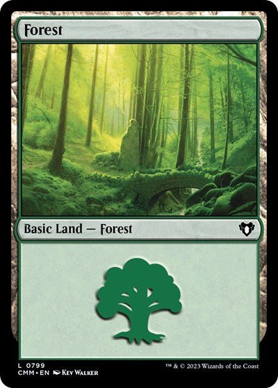 Forest (0799) (Commander Masters) Near Mint - Nick Nack's Full Frontal Attack