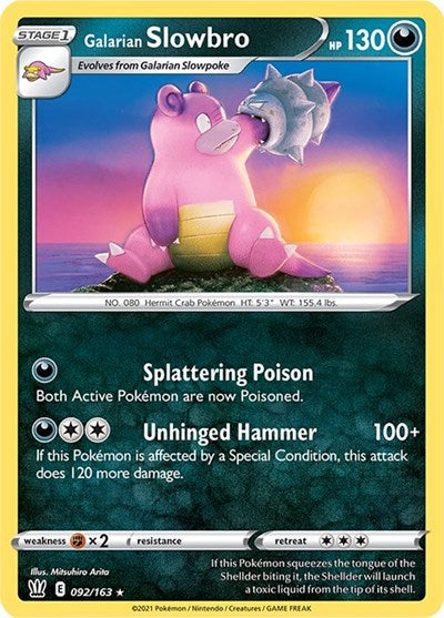 Galarian Slowbro (SWSH05: Battle Styles) Near Mint