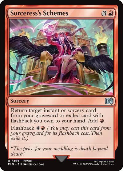 Sorceress's Schemes (Universes Beyond: FINAL FANTASY) Near Mint - Nick Nack's Full Frontal Attack