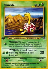 Shuckle (Neo Genesis) Light Play Unlimited