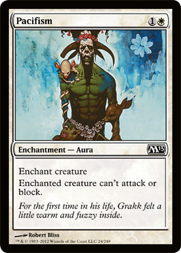 Pacifism (Magic 2013 Core Set) Light Play Foil