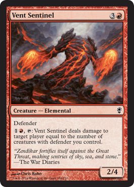 Vent Sentinel (Conspiracy) Near Mint - Nick Nack's Full Frontal Attack