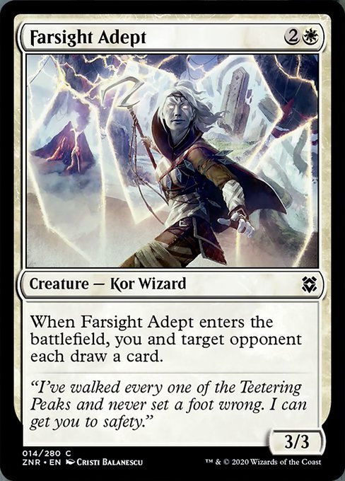 Farsight Adept (Zendikar Rising) Near Mint - Nick Nack's Full Frontal Attack