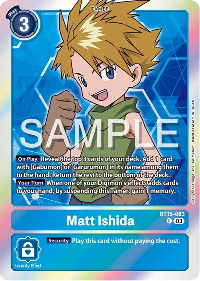 Matt Ishida (Exceed Apocalypse) Near Mint - Nick Nack's Full Frontal Attack