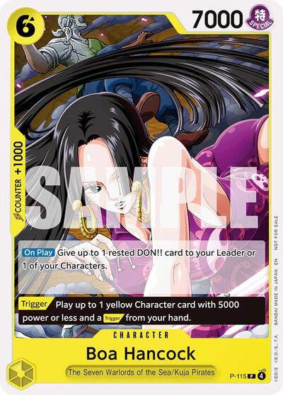 Boa Hancock (OP15 Release Event) (One Piece Promotion Cards) Near Mint - Nick Nack's Full Frontal Attack