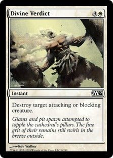 Divine Verdict (Magic 2010 Core Set) Near Mint - Nick Nack's Full Frontal Attack