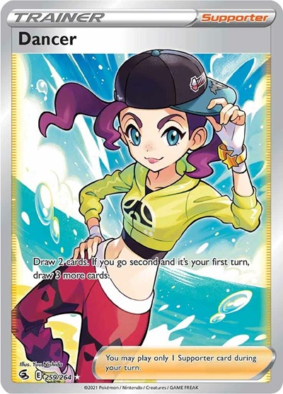Dancer (Full Art) (SWSH08: Fusion Strike) Near Mint Holofoil