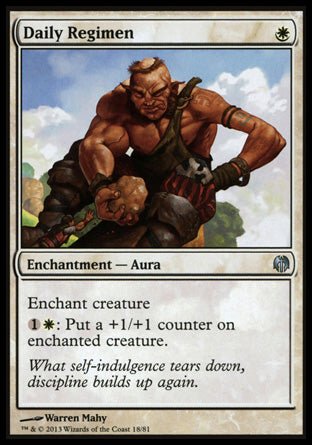Daily Regimen (Duel Decks: Heroes vs Monsters) Near Mint - Nick Nack's Full Frontal Attack