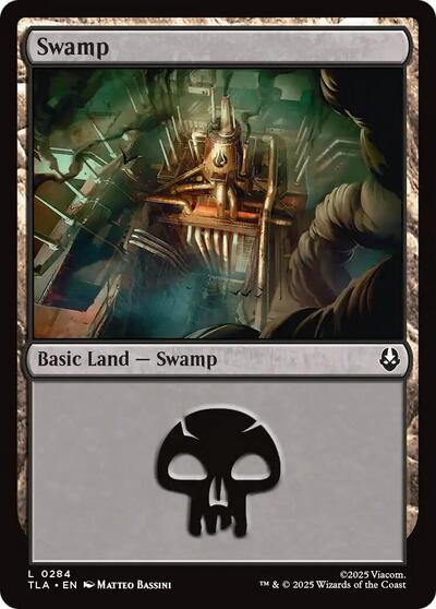 Swamp (0284) (Avatar: The Last Airbender) Near Mint Foil