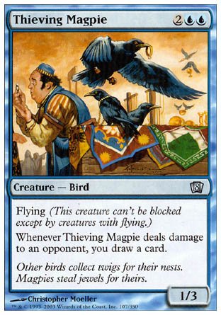 Thieving Magpie (8th Edition) Near Mint - Nick Nack's Full Frontal Attack