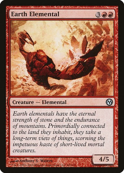 Earth Elemental (Duels of the Planeswalkers) Near Mint
