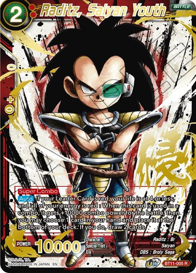 Raditz, Saiyan Youth (Alternate Art) (Special Anniversary Set 2021) Near Mint