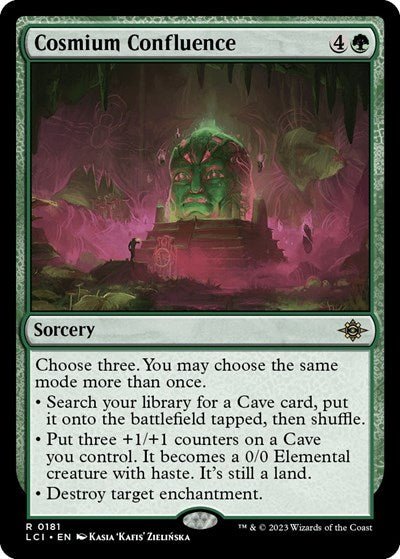 Cosmium Confluence (The Lost Caverns of Ixalan) Near Mint - Nick Nack's Full Frontal Attack