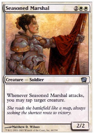 Seasoned Marshal (8th Edition) Near Mint - Nick Nack's Full Frontal Attack