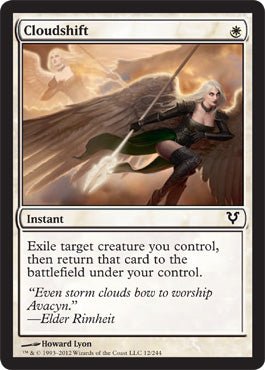 Cloudshift (Avacyn Restored) Near Mint - Nick Nack's Full Frontal Attack