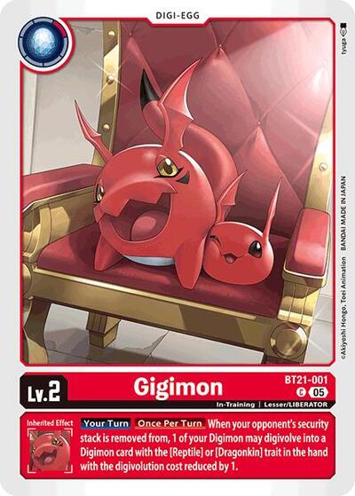 Gigimon (World Convergence) Near Mint - Nick Nack's Full Frontal Attack