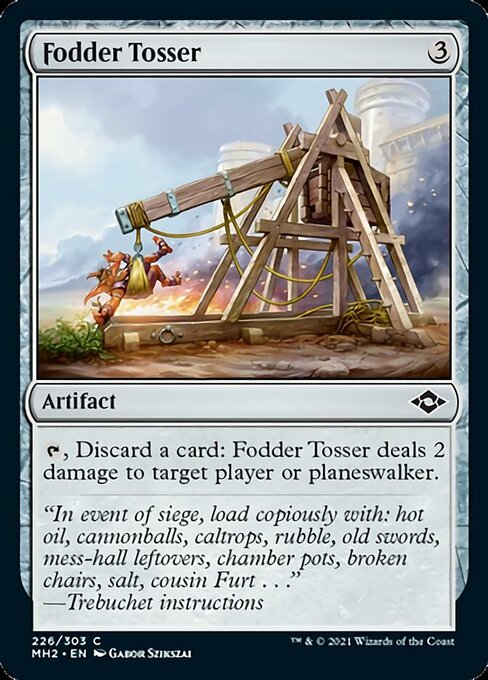 Fodder Tosser (Modern Horizons 2) Light Play Foil