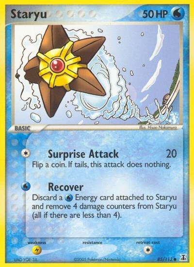 Staryu - 085 (Delta Species) Light Play