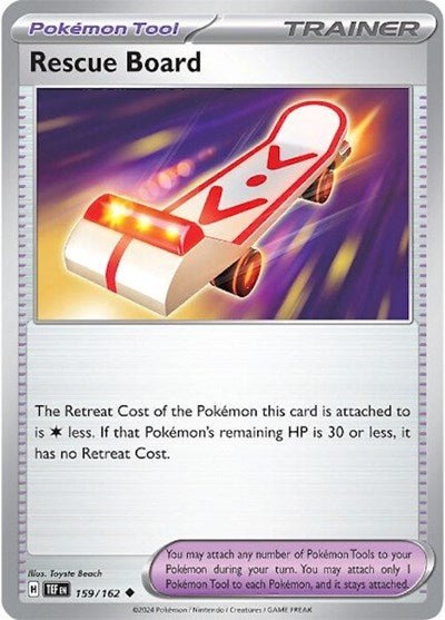 Rescue Board (SV05: Temporal Forces) Near Mint - Nick Nack's Full Frontal Attack