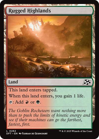 Rugged highlands (Aetherdrift) Near Mint
