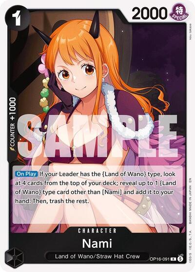 Nami (The Time of Battle) Near Mint Foil