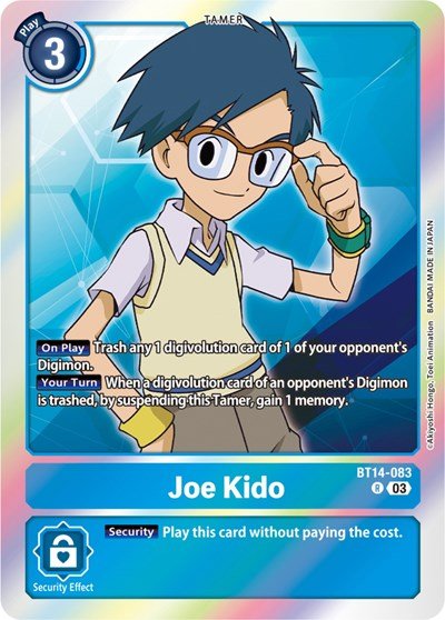 Joe Kido (Blast Ace) Near Mint - Nick Nack's Full Frontal Attack