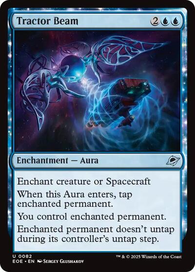 Tractor Beam (Edge of Eternities) Near Mint Foil - Nick Nack's Full Frontal Attack
