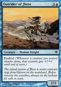 Outrider of Jhess (Shards of Alara) Light Play - Nick Nack's Full Frontal Attack