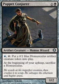 Puppet Conjurer (Shards of Alara) Light Play - Nick Nack's Full Frontal Attack