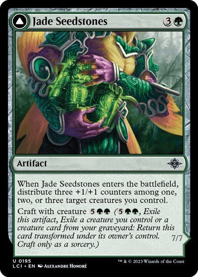 Jade Seedstones (The Lost Caverns of Ixalan) Near Mint - Nick Nack's Full Frontal Attack