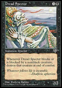 Dread Specter (Mirage) Light Play - Nick Nack's Full Frontal Attack