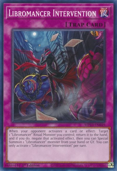 Libromancer Intervention (25th Anniversary Tin: Dueling Heroes Mega Pack) Light Play 1st Edition