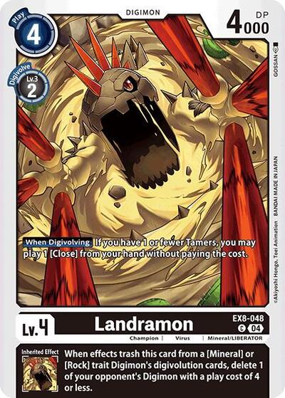 Landramon (Chain of Liberation) Near Mint - Nick Nack's Full Frontal Attack