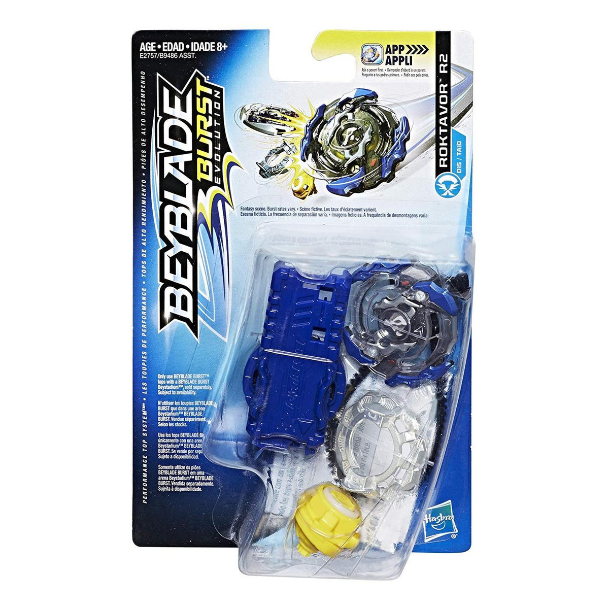 Beyblade Burst Evolution Roktavor R2 Starter Pack