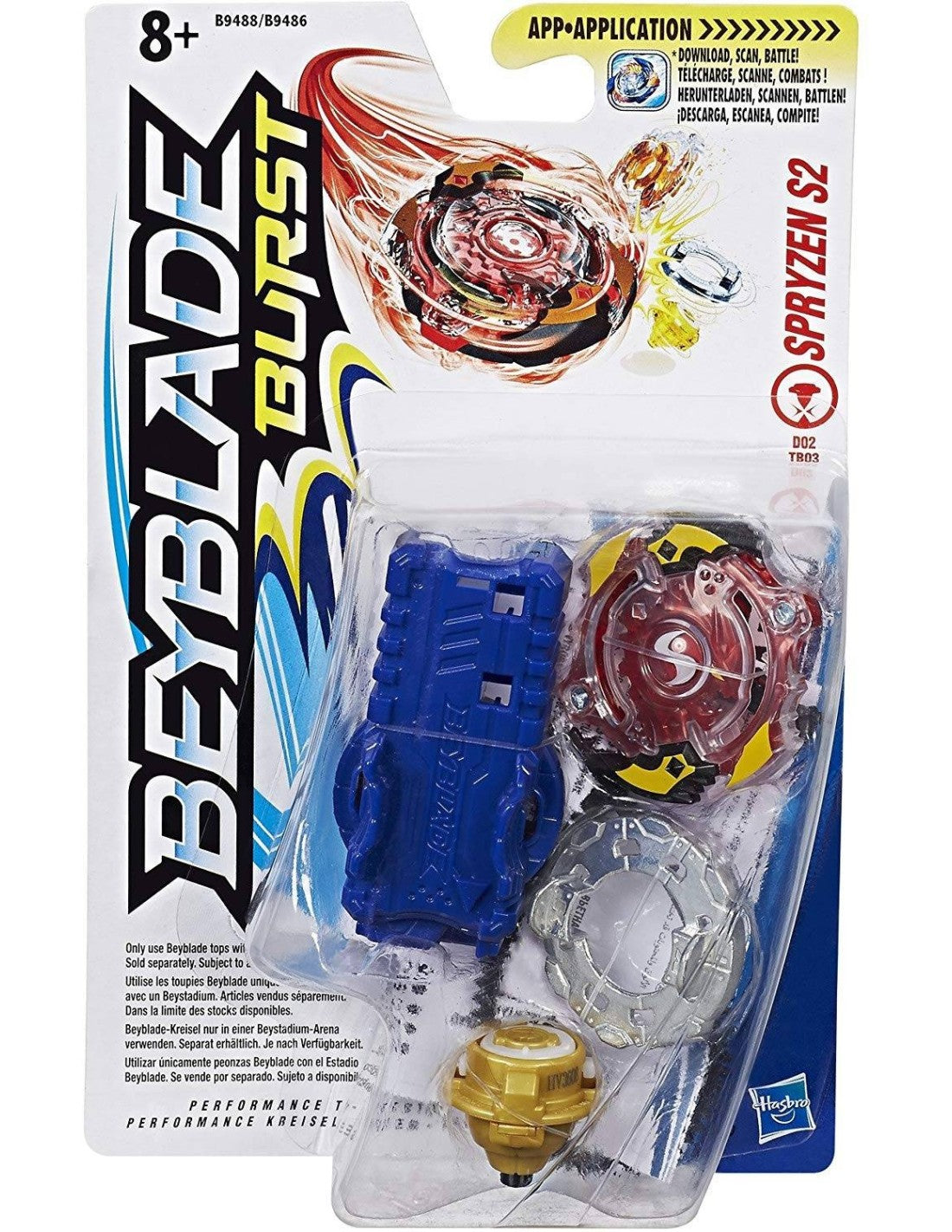 Beyblade Burst Spryzen S2 Starter Pack