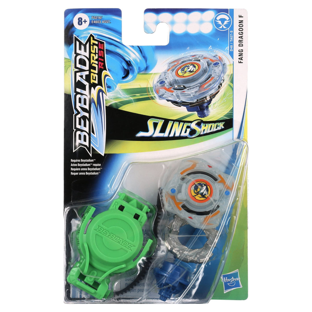 Beyblade Burst Rise Slingshock Fang Dragoon F Starter Pack