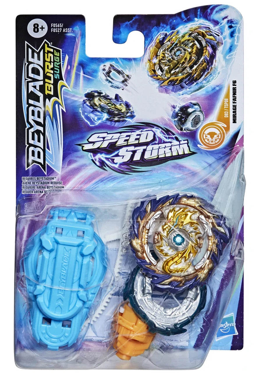 Beyblade Burst Surge Mirage Fafnir F6 Starter Pack