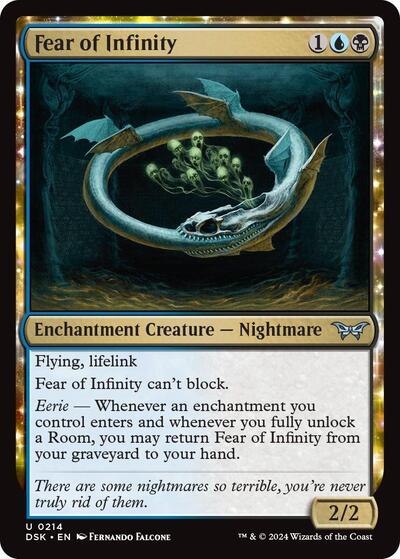 Fear of Infinity (Duskmourn: House of Horror) Near Mint - Nick Nack's Full Frontal Attack