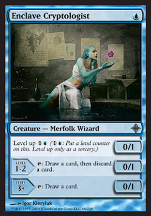 Enclave Cryptologist (Rise of the Eldrazi) Light Play